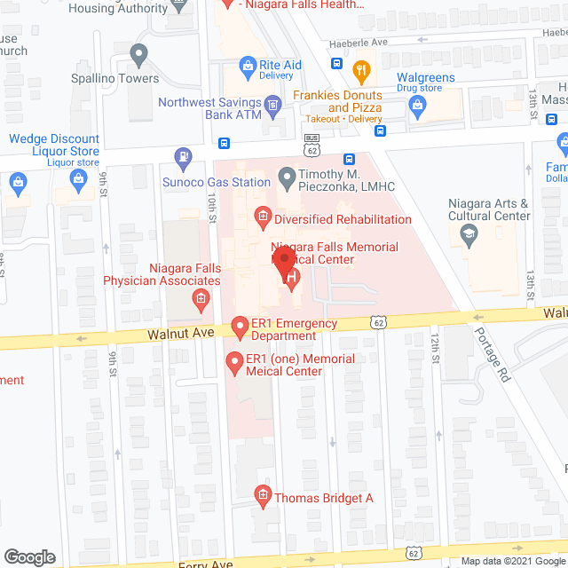 Schoellkopf Health Ctr in google map