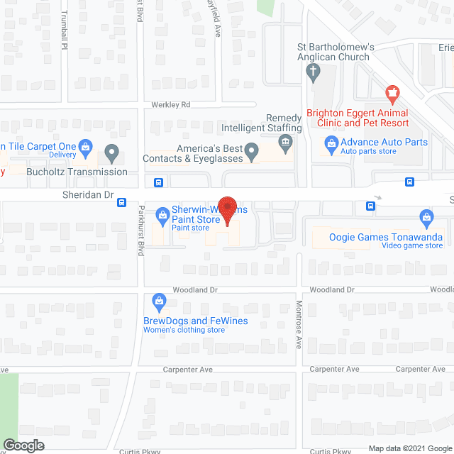 Sheridan Manor Nursing Home in google map