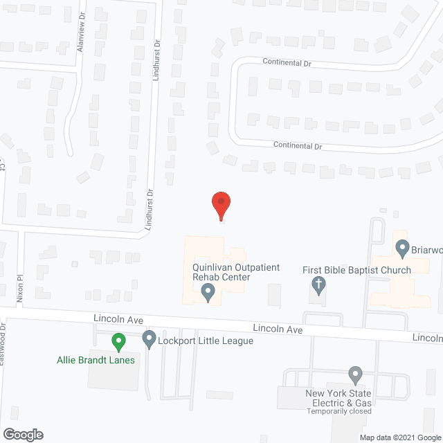 Briody Health Care Facility in google map