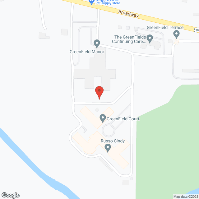 Greenville Health & Rehab Ctr in google map