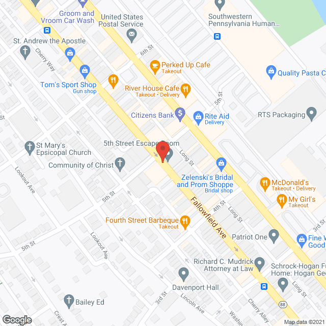 Colonial Meadows CLOSED in google map