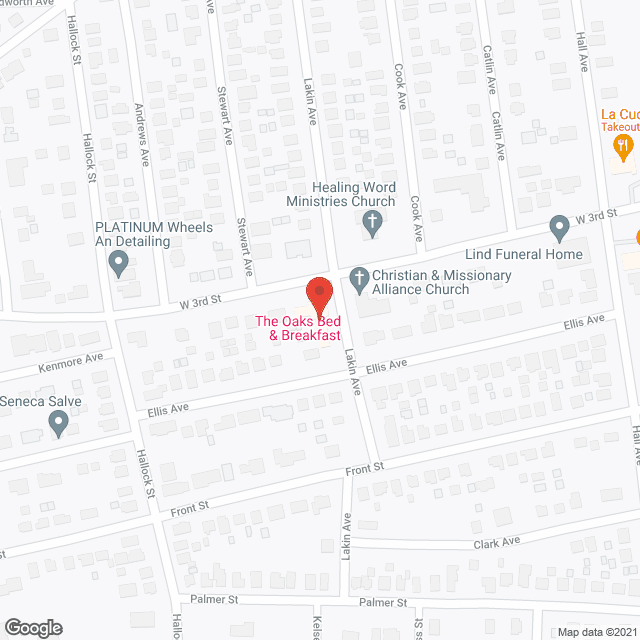 Warner Home in google map
