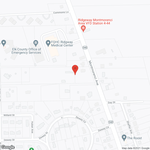 Ridgmont Assisted Living in google map