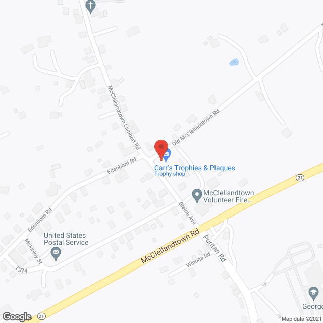 Popovich Home in google map
