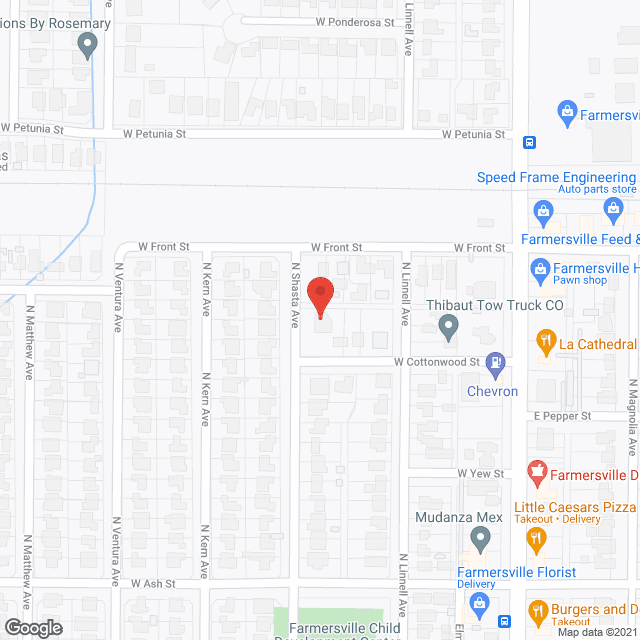 Sierra Vista Residential Care in google map
