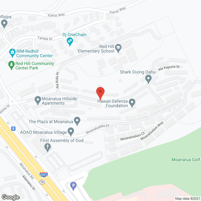 Moanalua Hillside Apartments in google map