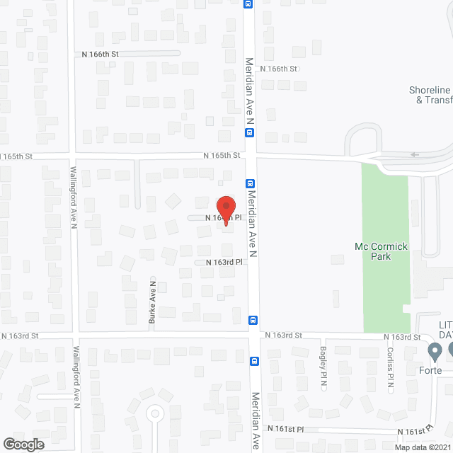Shoreline Adult Family Home in google map