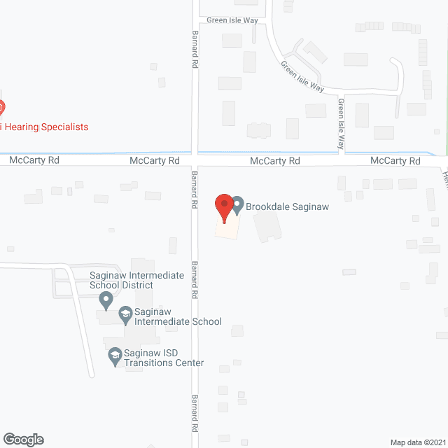 Brookdale Saginaw Memory Care in google map