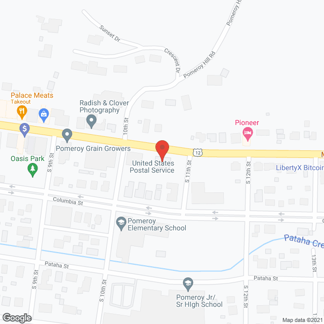 Garfield County Hospital in google map