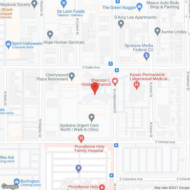 Franklin Hills Health & Rehab in google map