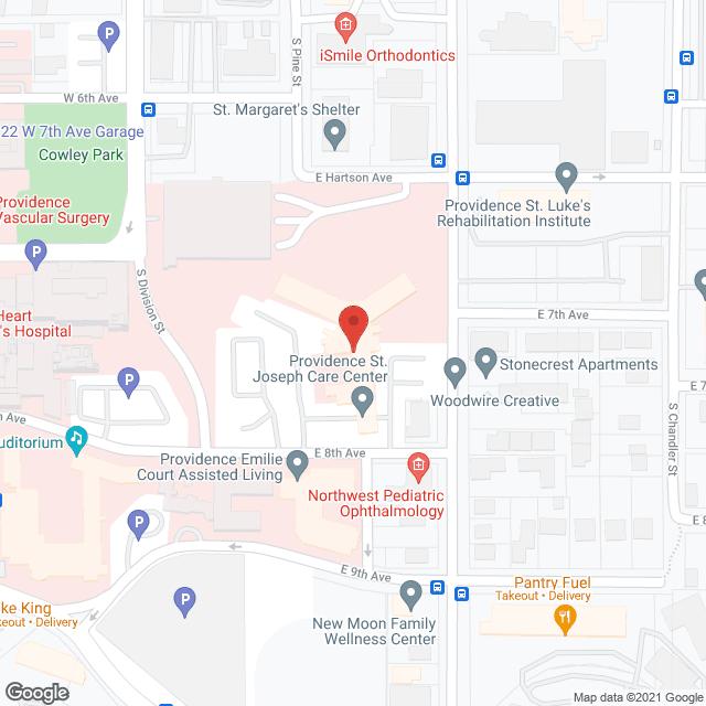 Providence St. Joseph Care Center in google map