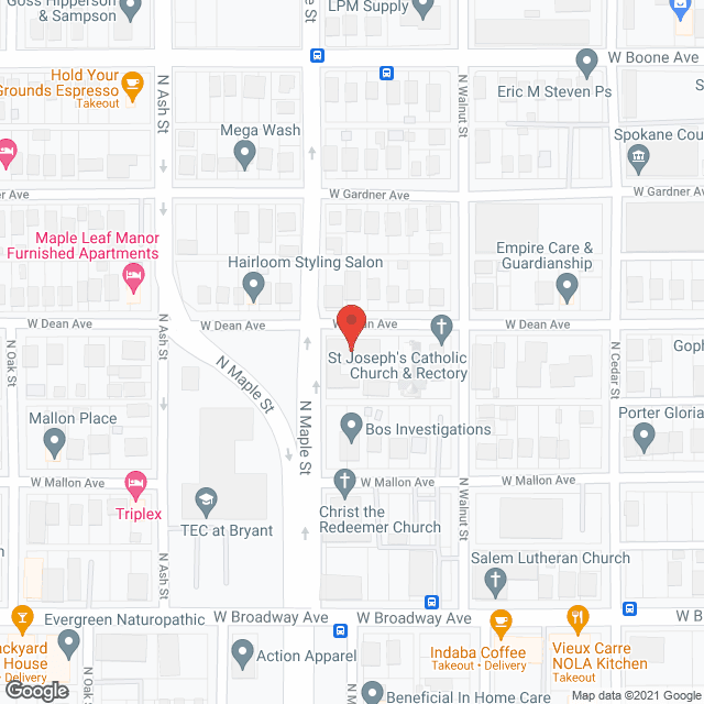 Fahy West-Garden Apartments in google map