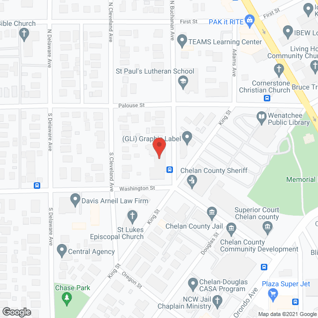 Wenatchee House Apts in google map