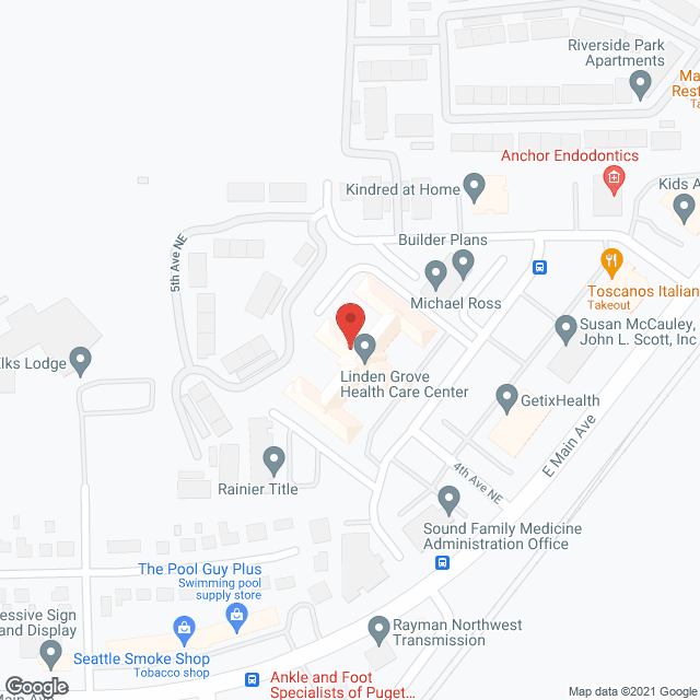 Linden Grove Health Care Ctr in google map