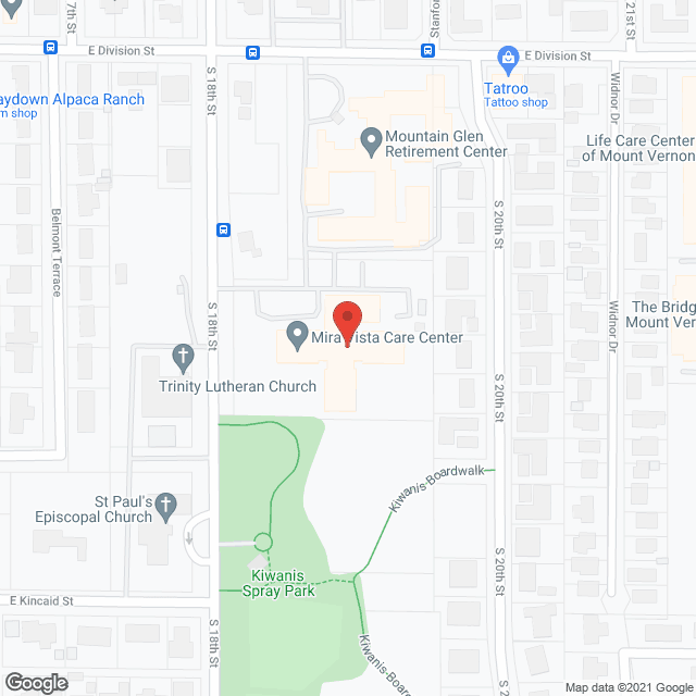 Mira Vista Care Center in google map