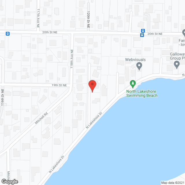 Lake Shore Adult Family Home in google map