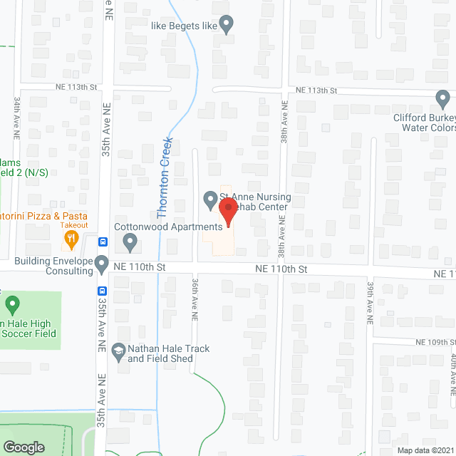 Meadowbrook Extended Care Ctr in google map