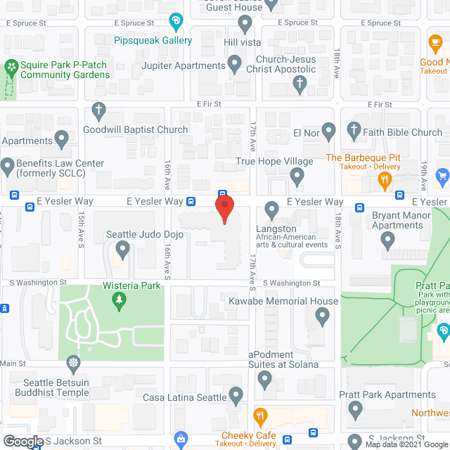 Seattle Keiro in google map