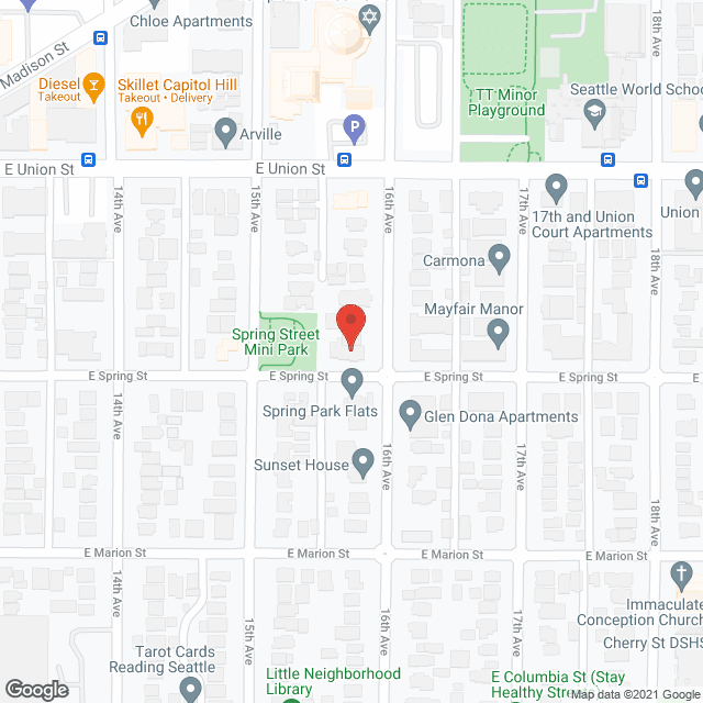 Spring Manor- DD- MH in google map