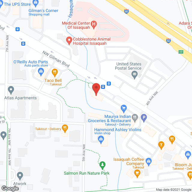 Regency Pacific Inc in google map