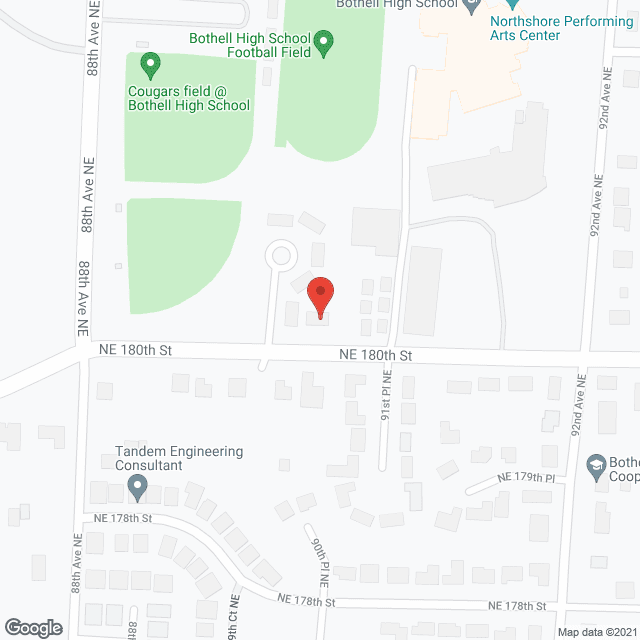 Bothell Way Lodge in google map