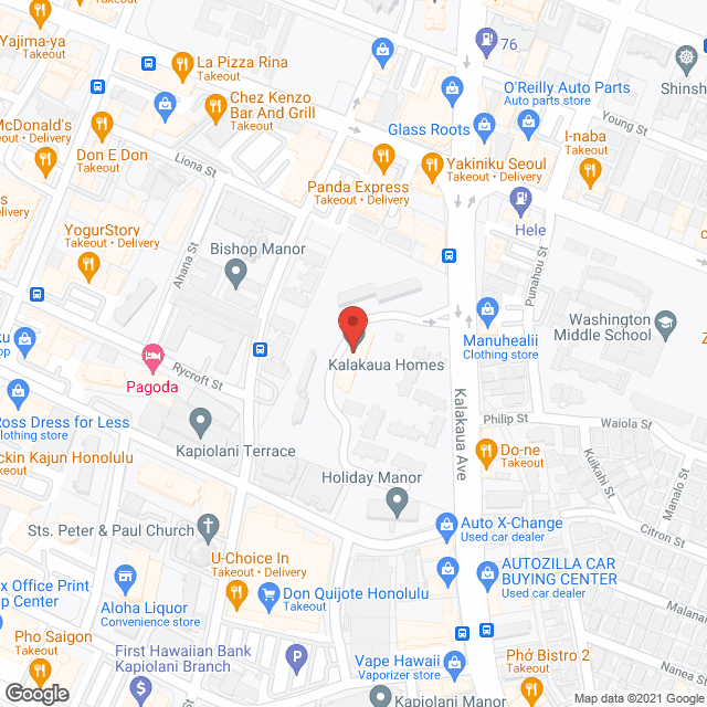 Kalakaua Homes in google map