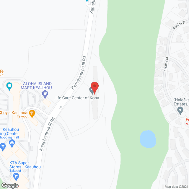 Keauhou Rehabilitation in google map