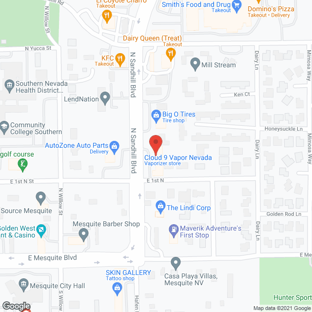 Virgin Valley Home Care in google map
