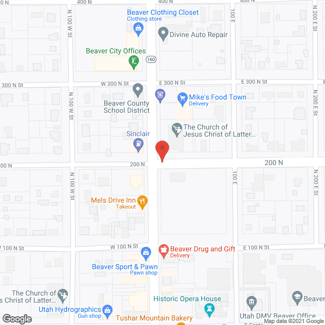 Beaver Valley Hospital in google map