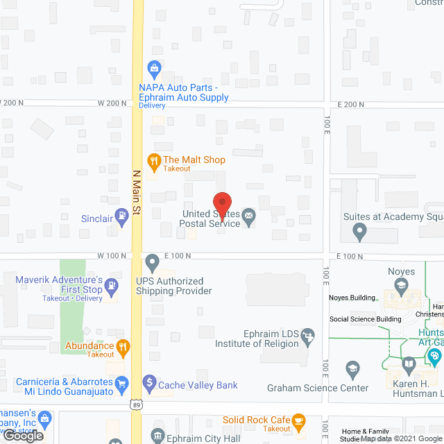 Ephraim Senior Apartments in google map