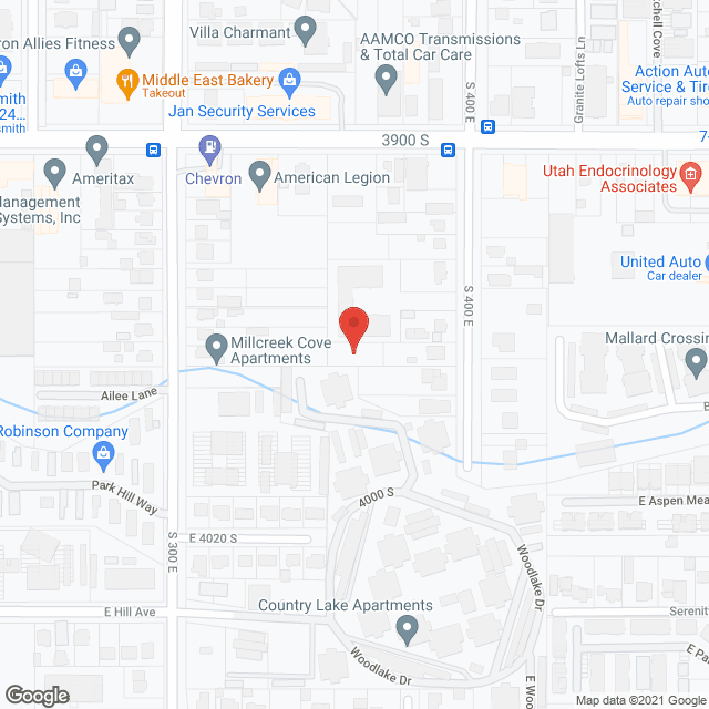 Millbrook Care Ctr in google map