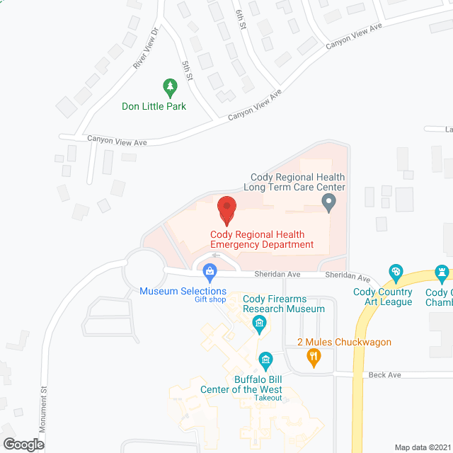 West Park Long Term Care Ctr in google map