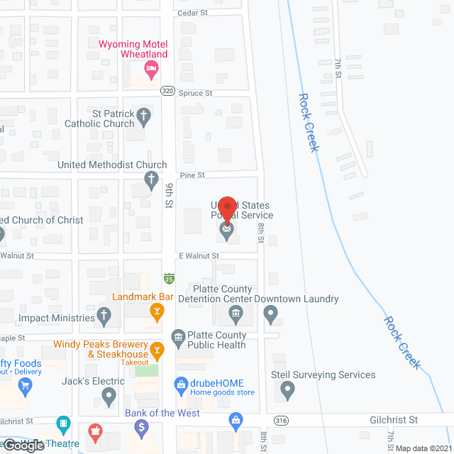 Platte County Memorial Hosp in google map