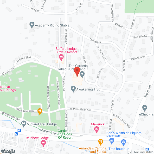 The Gardens Skilled Nursing and Rehabilitation in google map
