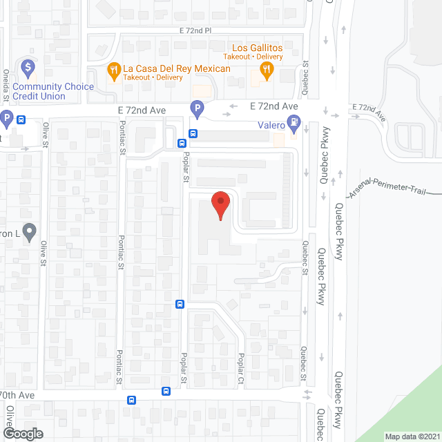 Poplar Grove Health Care Ctr in google map