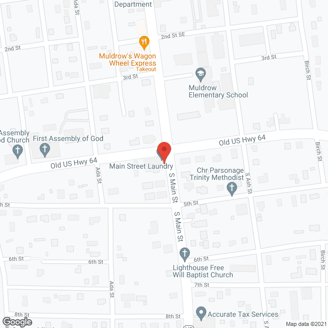 Muldrow Nursing Home in google map