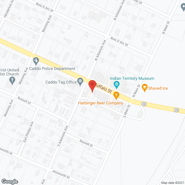 Caddo Nursing Home in google map