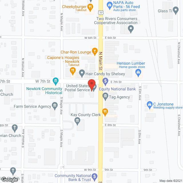 Newkirk Nursing Ctr in google map