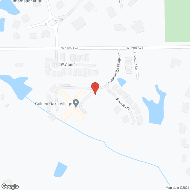 Golden Oaks Assisted Living in google map