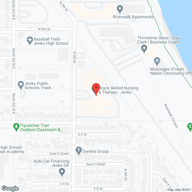 Grace Living Center-Jenks in google map