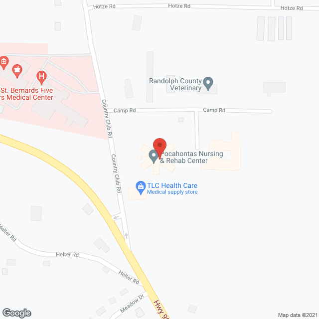 Pocahontas Nursing & Rehab Ctr in google map