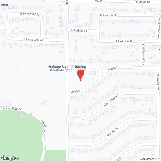 Heritage Square Nursing and Rehabilitation in google map