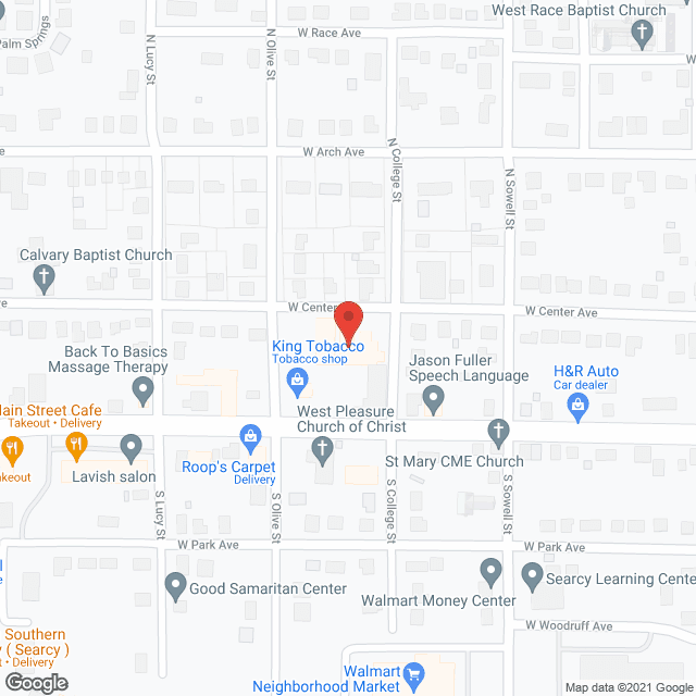 Byrd Haven Nursing Home in google map