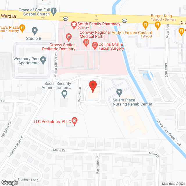 Salem Place Nursing & Rehab in google map