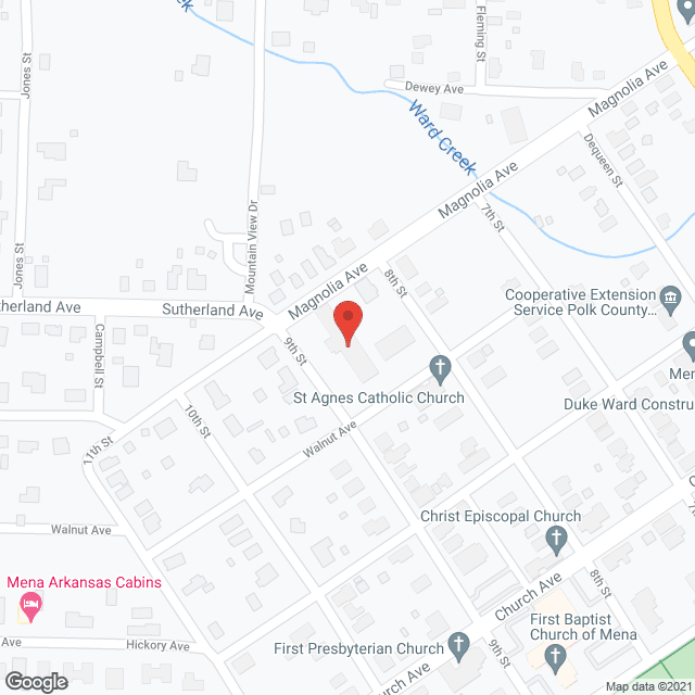 Mena Manor in google map