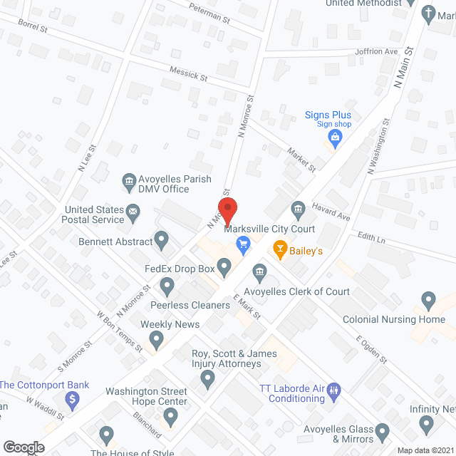 Valley View Health Care in google map