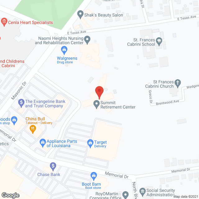 The Summit in google map