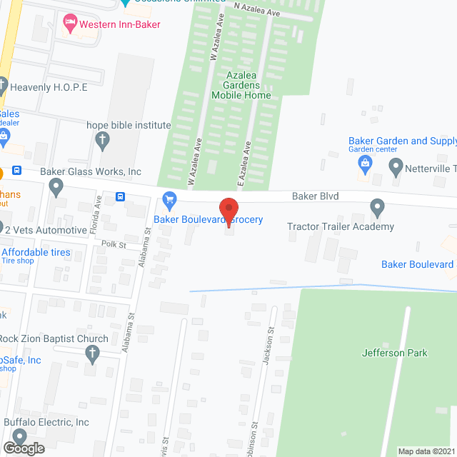 Northridge Care Center in google map