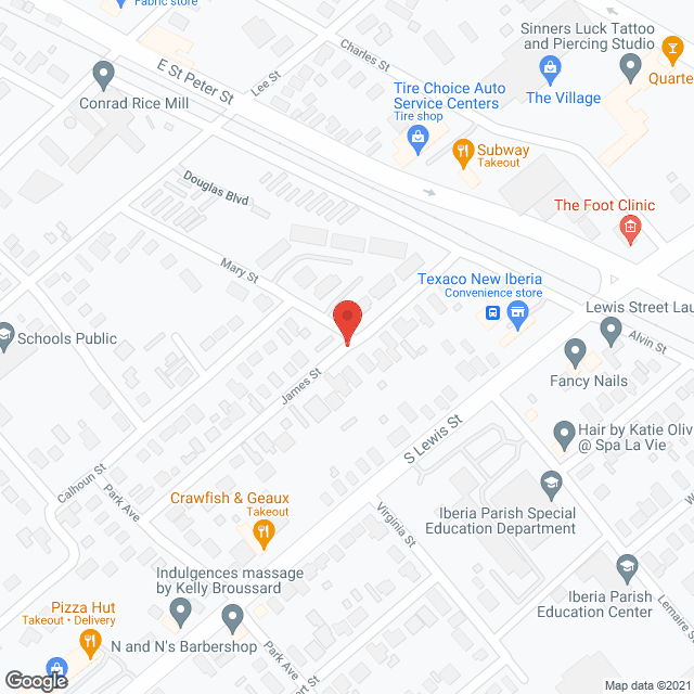 Integrated Health Svc in google map