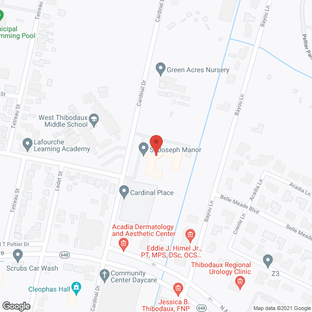 St Joseph Manor in google map